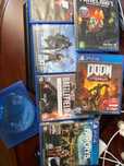 PlayStation 4 slim, ps4 slim, пс4 + 6 дисков 2 джойстика