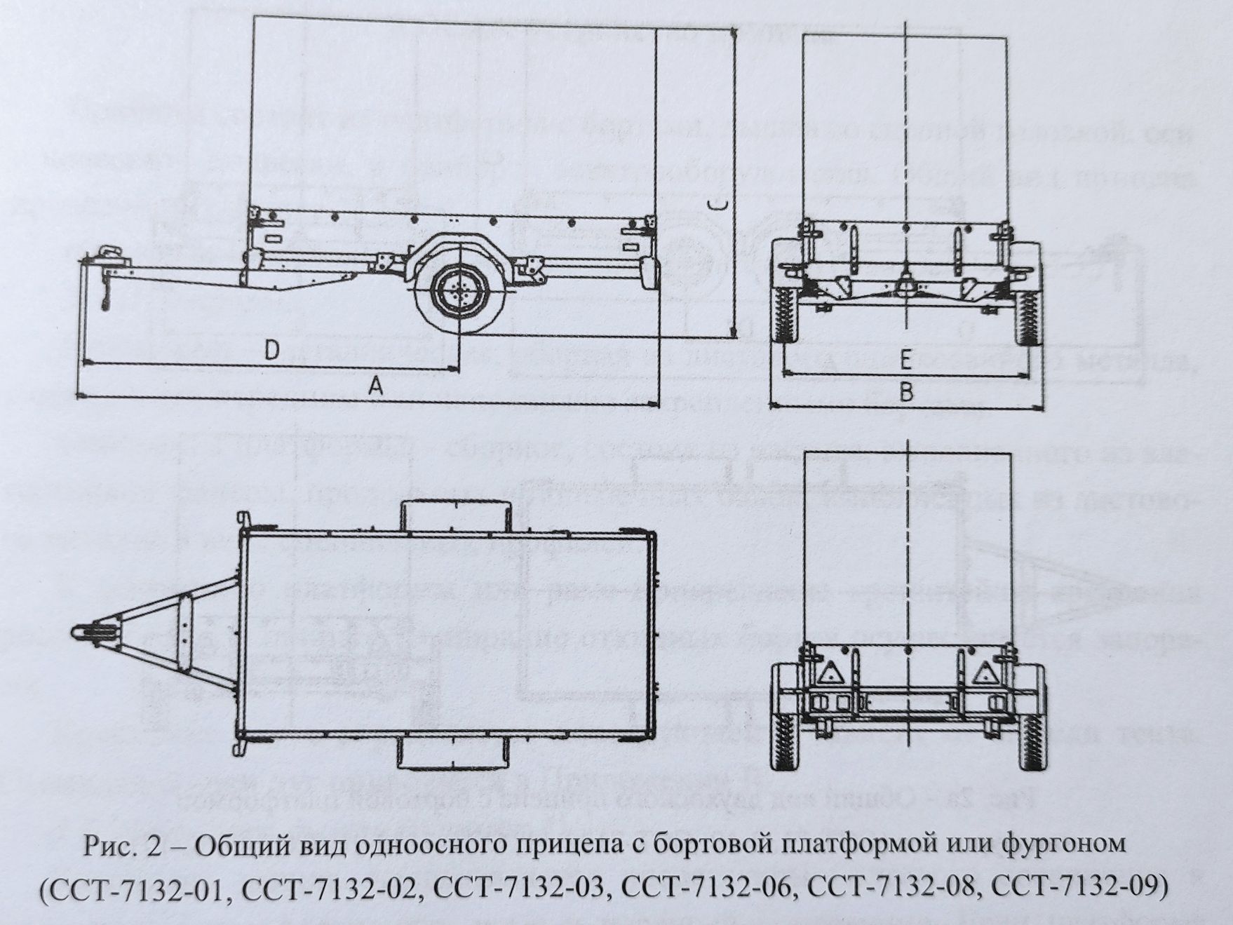 Аренда прицепа с тентом