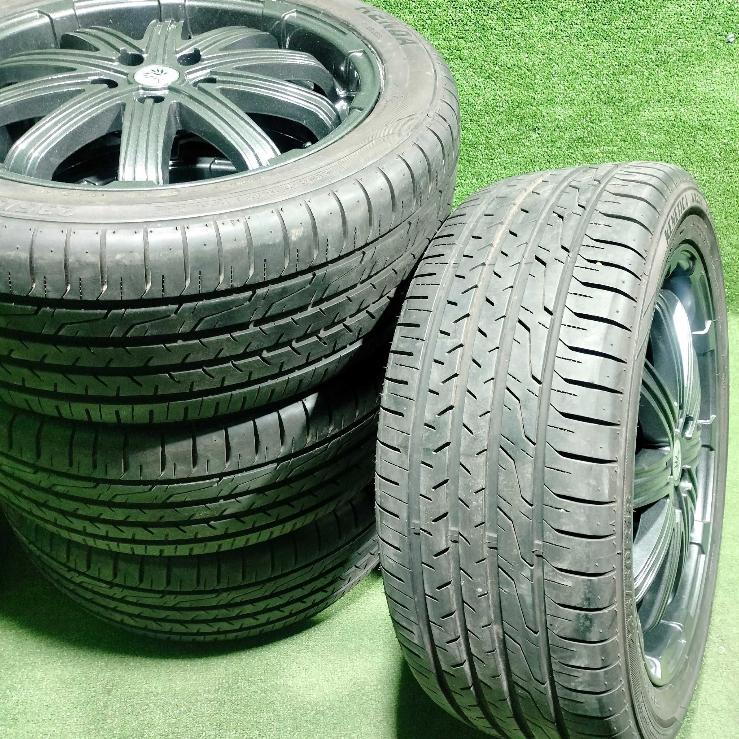 Продам Диск с резиной Work Lehrmeister R18 7,5 JJ 5/114,3 ET 38 Графит