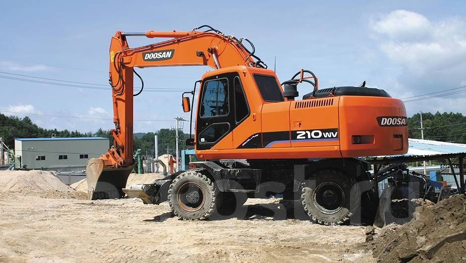 Услуги экскаватора doosan 210