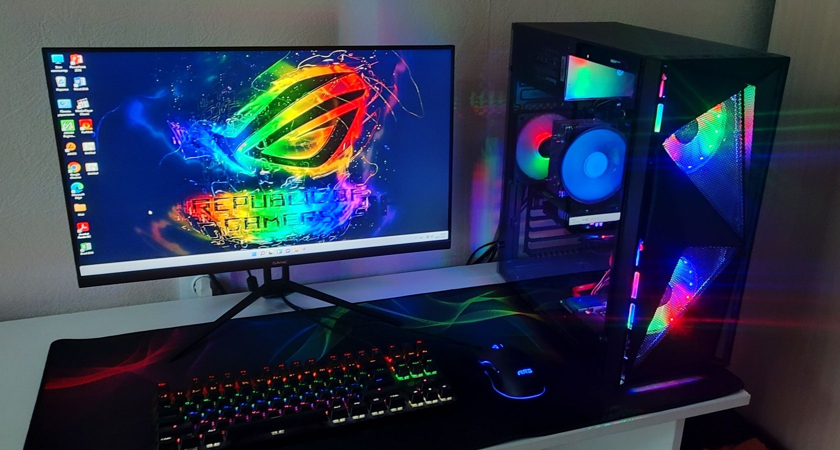 Игровой компьютер ПК i5‑11400 | GTX 1650 | 16 GB RAM | SSD + 1 TB HDD