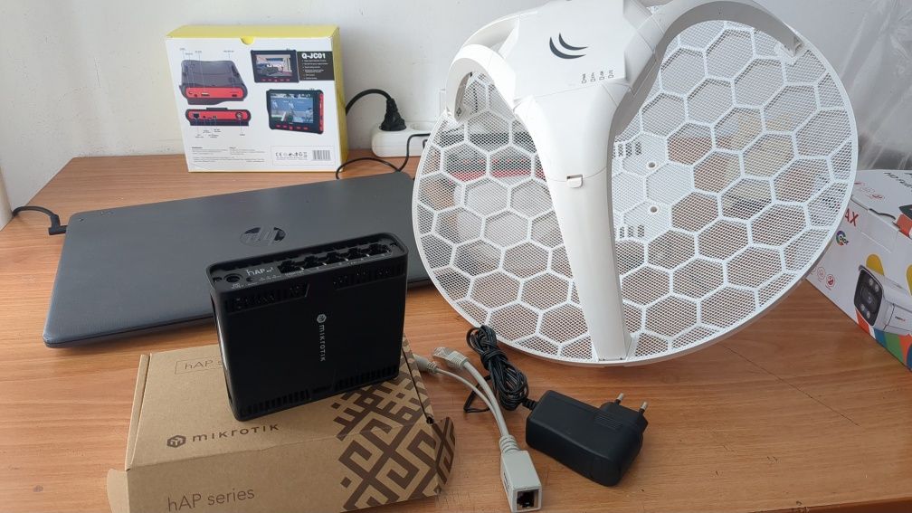 Продам WiFi точка доступа LHG LTE KIT+Hap ax2