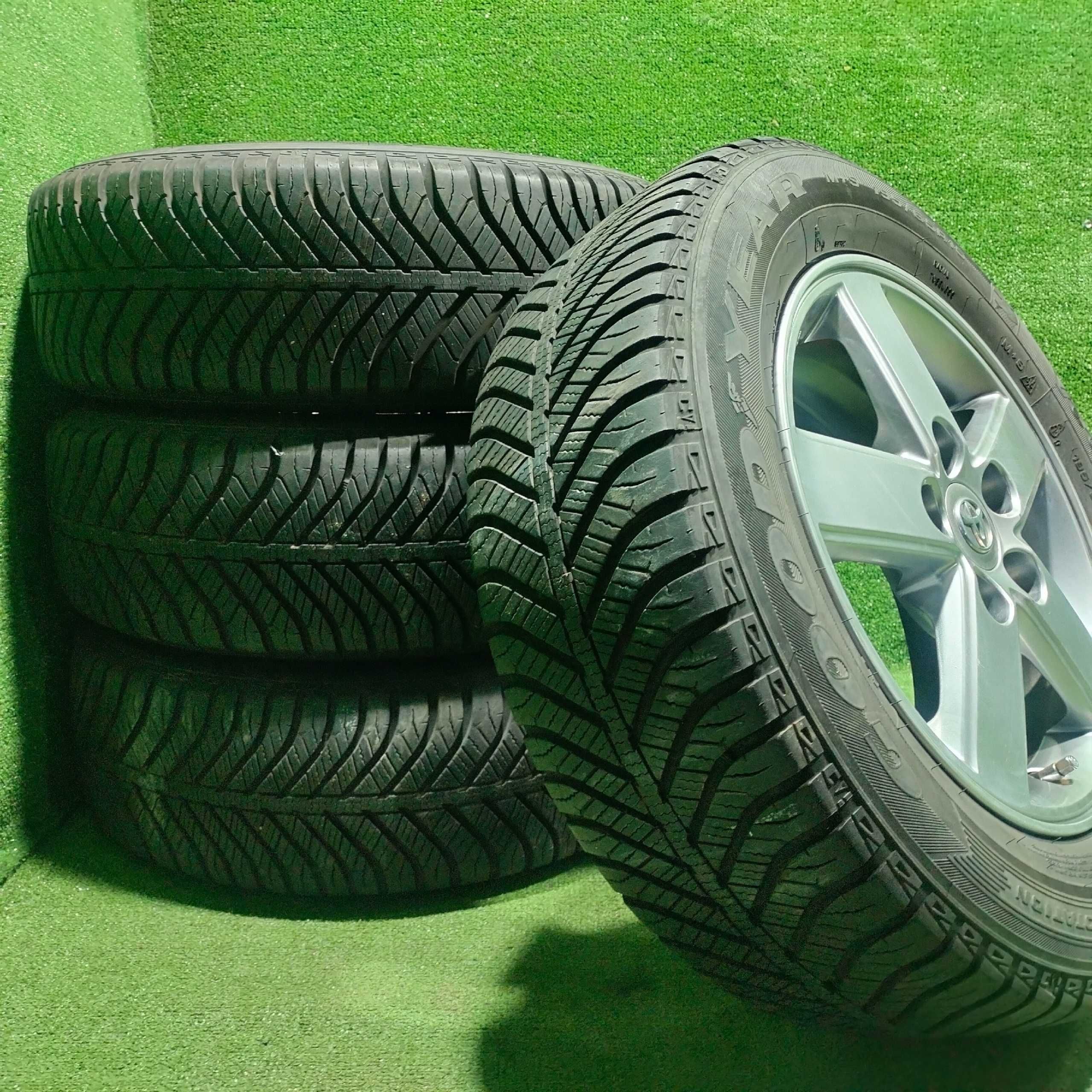 Продам Диски R15 5/114,3 с шинами Good Year всесезонка 195/65 R15