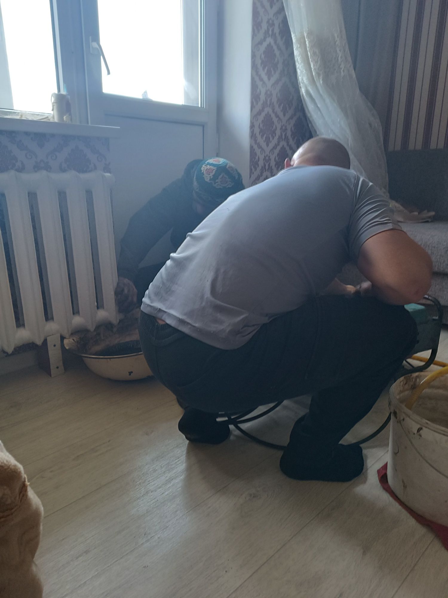 Промывка отопления промывка батарей установка замена  батарей