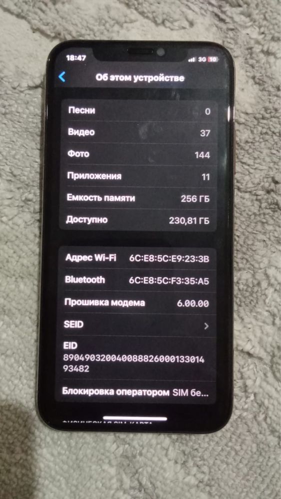 Apple Xs 256гб GOLD