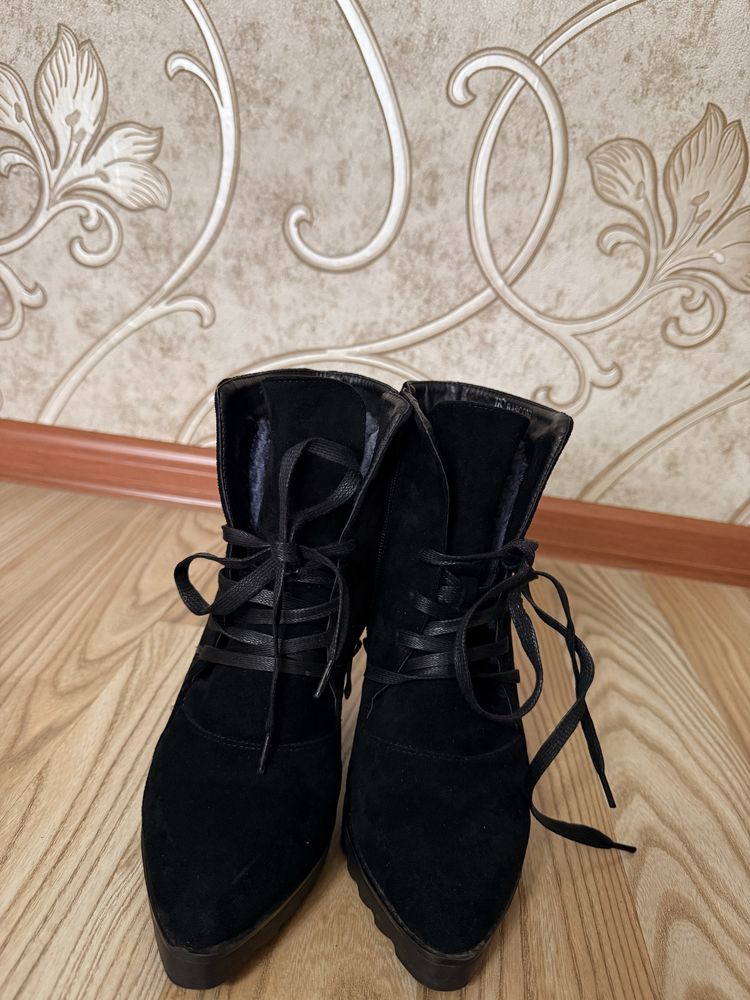 Полуботинки зимние
