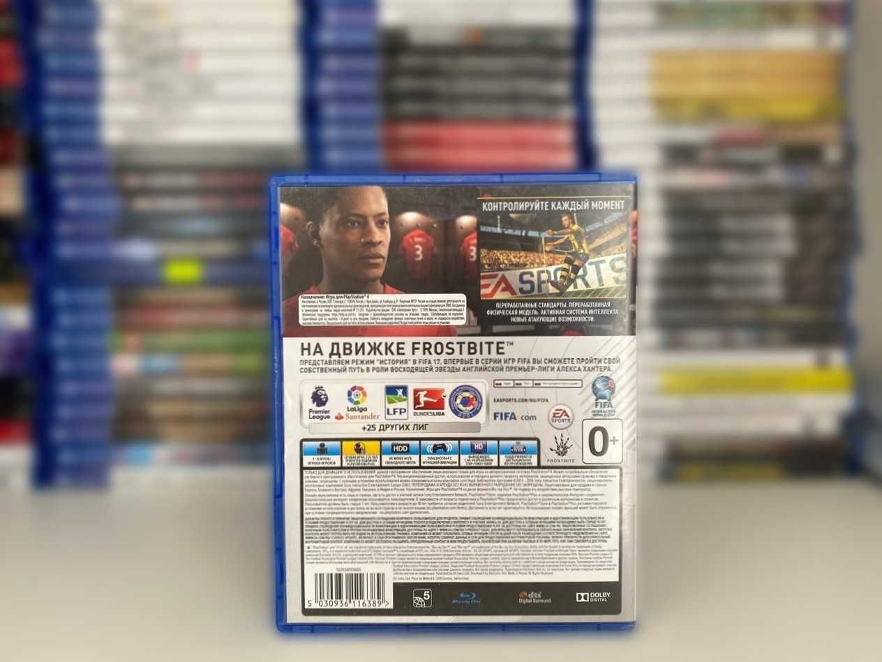 FIFA 17 PS4/PS5 Фифа 17 Пс4 Большой Выбор Дисков