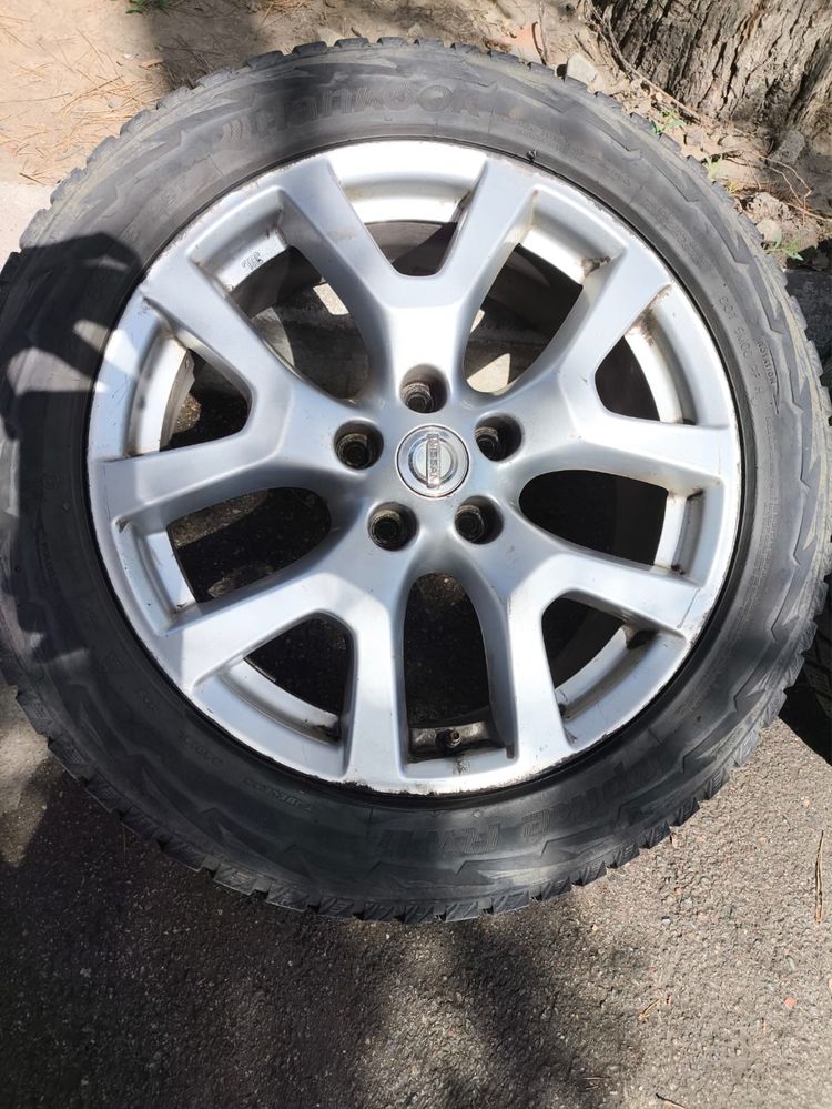 Оригинальные диски ниссан 18 размера 7×18 5×114.3 ET 45 DIA 66.1