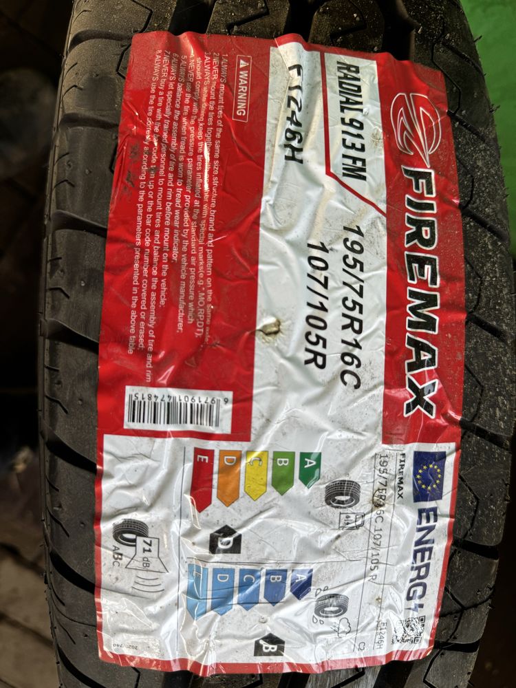 Шины новые 195/75 R16C Firemax