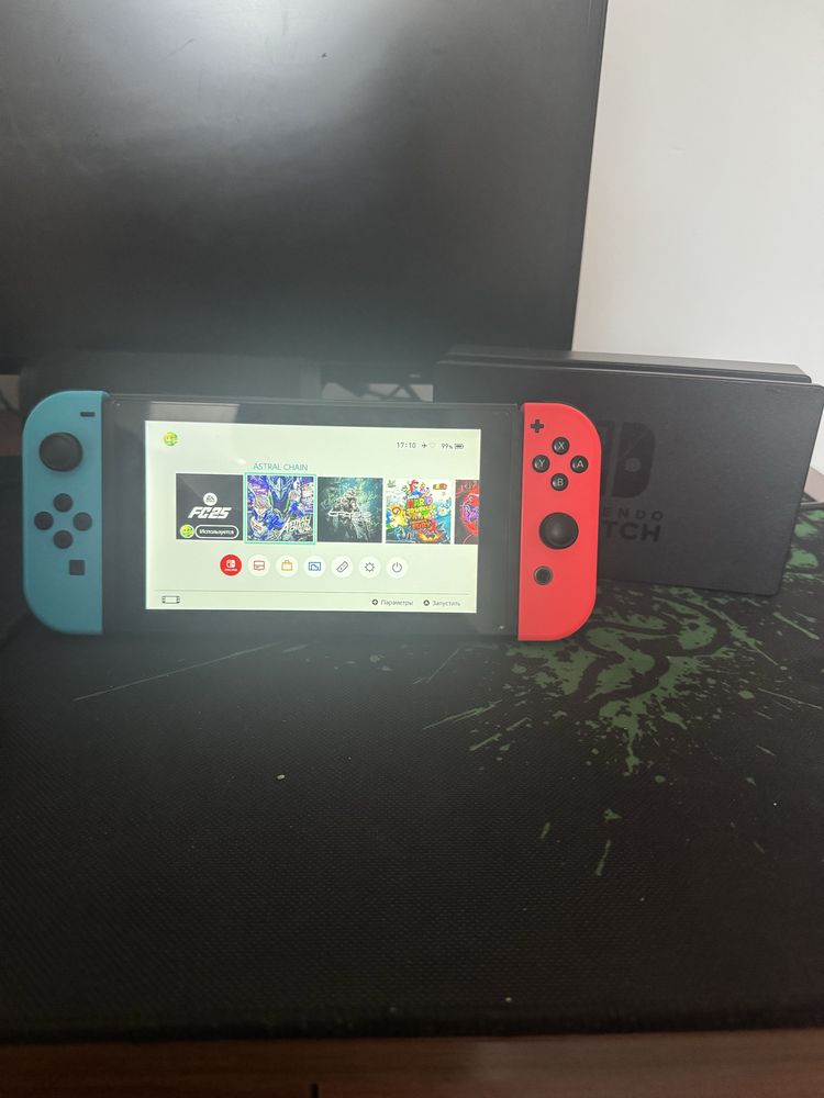 Nintendo switch (прошитый) FC25 crisis mario и тд
