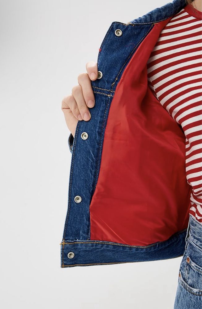 Levi's Куртка джинсовая Trucker размер М 44-46