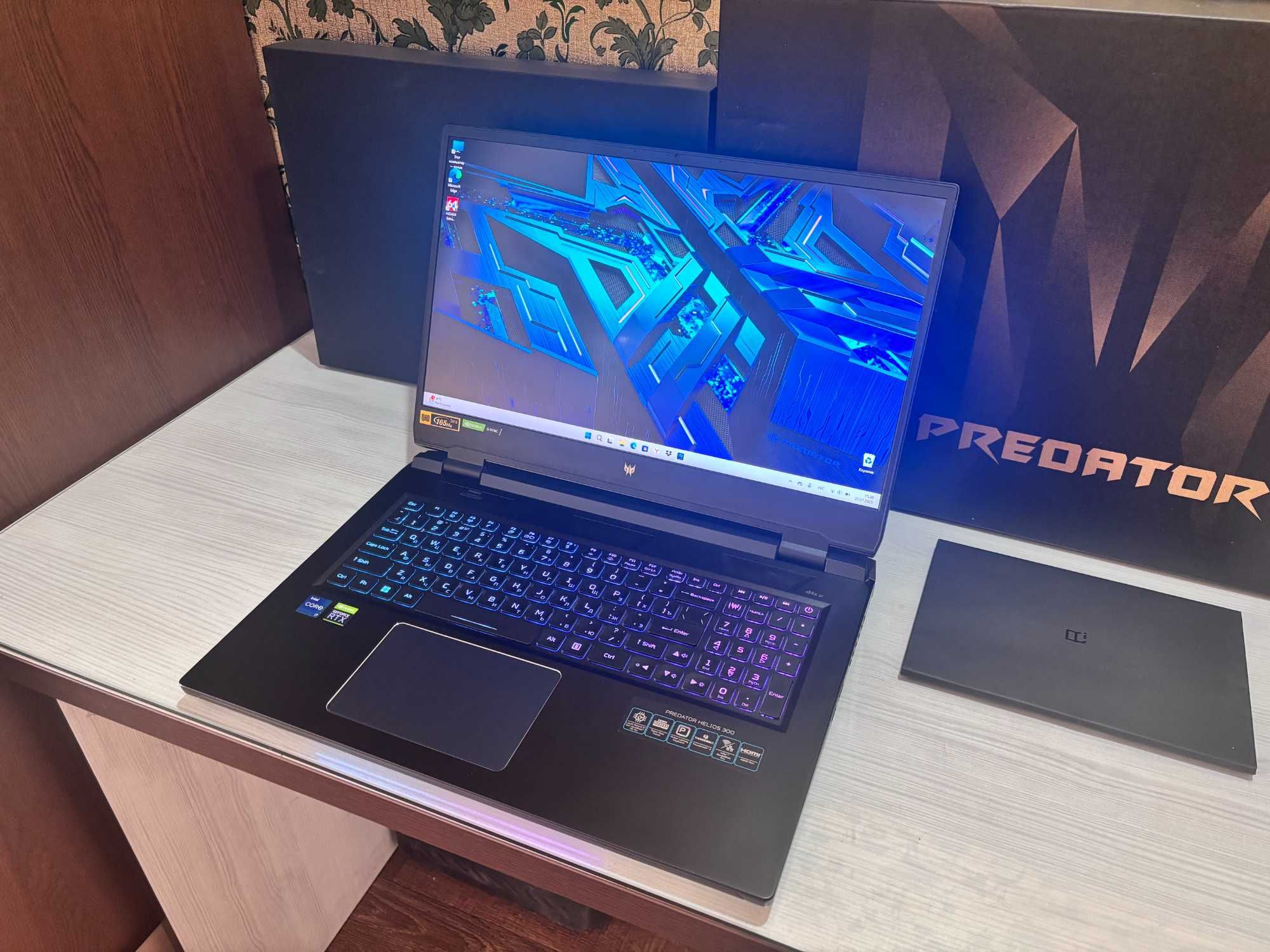 Aser Predator. i7 12700h. RTX 3070ti. Ssd 1000gb. Экран 2к 17 дюймов
