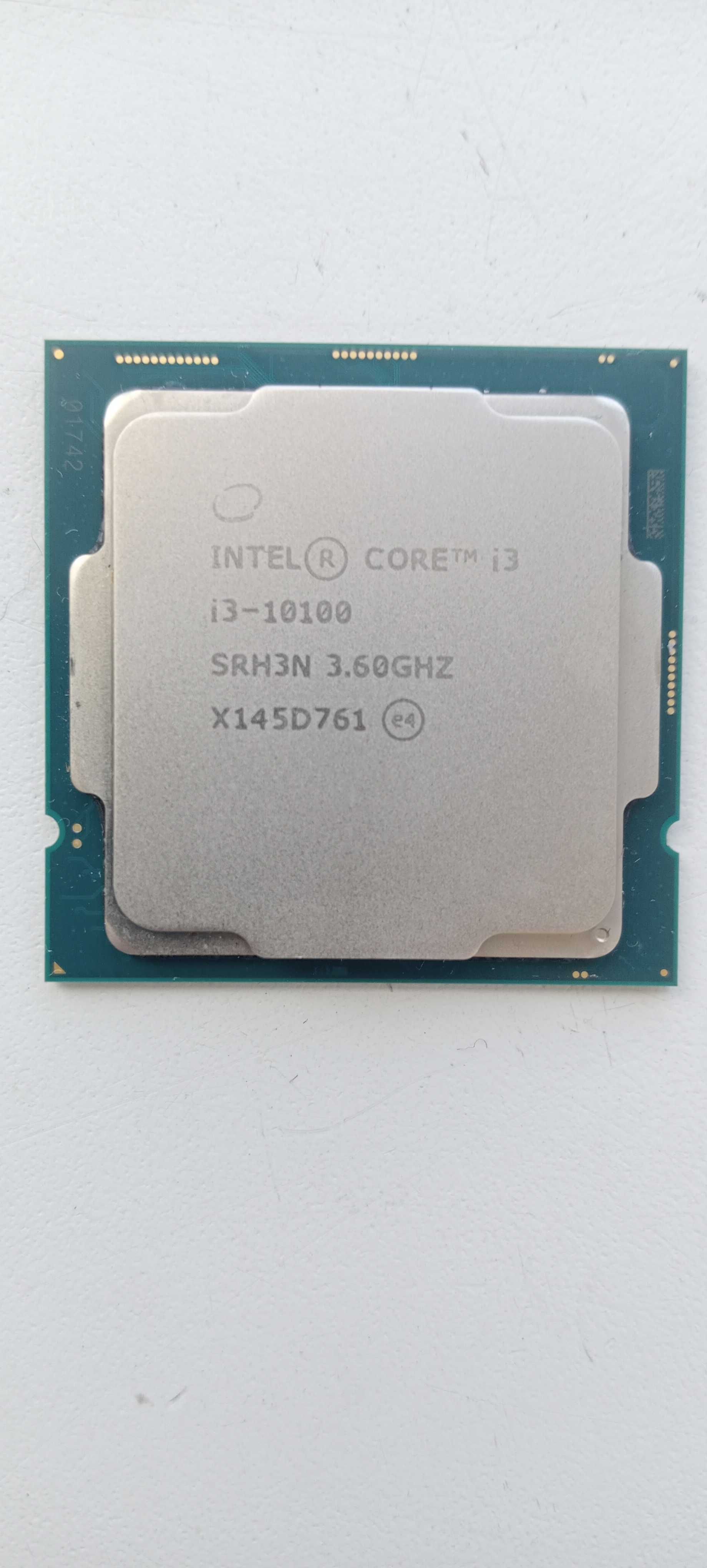 CPU процессор Intel Core i3-10100 сокет LGA 1200