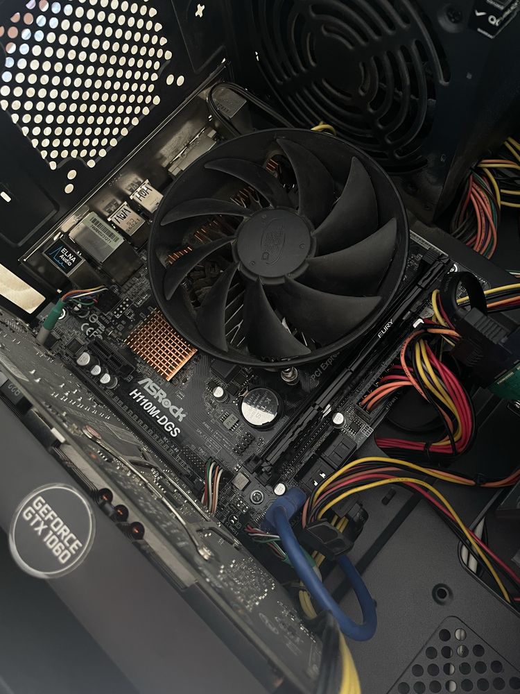 Компактный игровой/рабочий компьютер GTX 1060 6Gb 16GbRAM