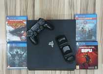 СРОЧНО Продам PS4 Pro (1 Тб) + игры (Обмена нет)  до 5 июля
