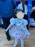 Детское платье для девочек 1-2 годика