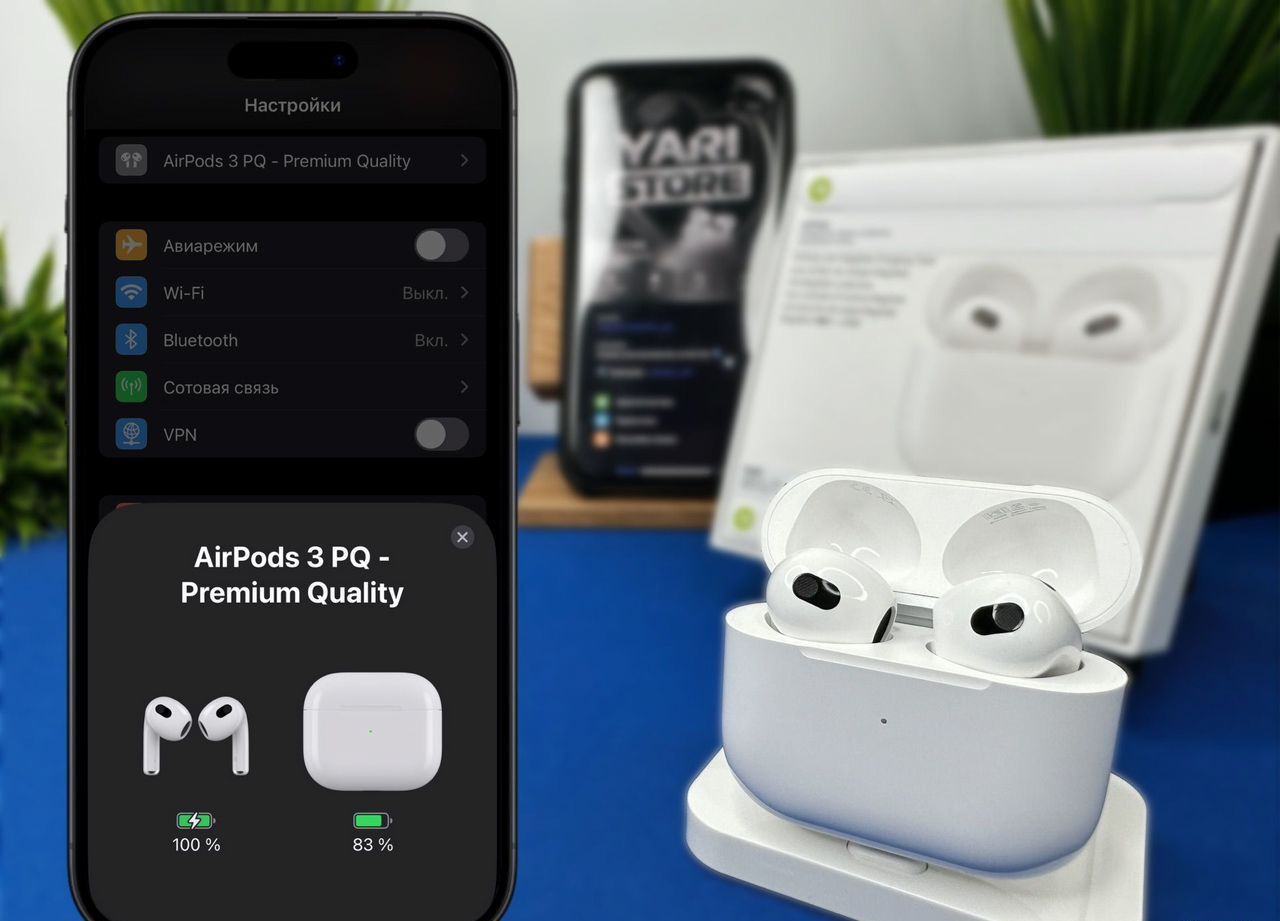 AirPods 3 PQ гарантия
