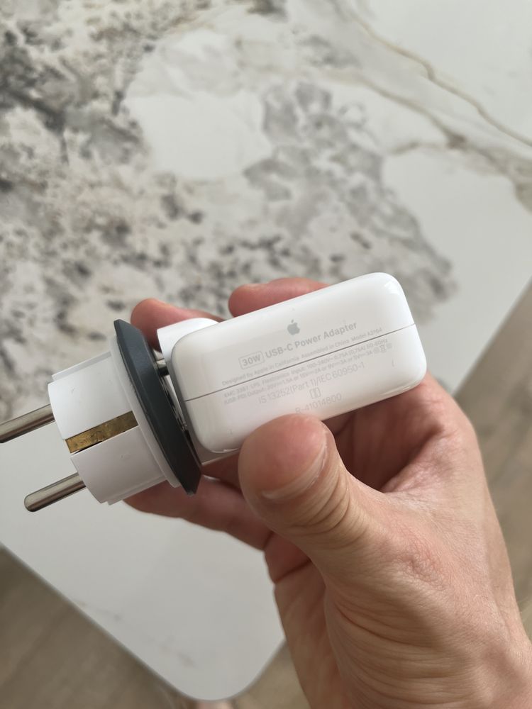 Адаптер питания APPLE USB-C, 30 Вт Оригинал от Мака