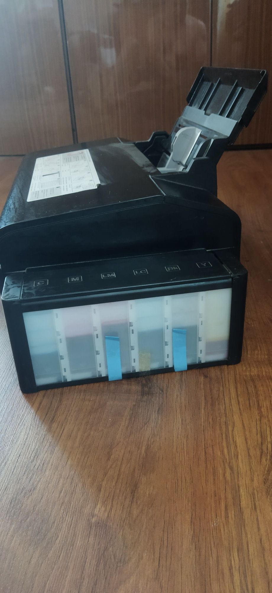 Принтер цветной Epson L800. Полностью рабочий, никогда не ломался.