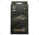 MSI 500гб внутрений SSD-диск SPATIUM M371 M.2   Gen3x4 NVMe