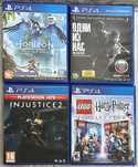 Игры на ps4 Одни из нас, GTA, Horizon, Lego, battlefield