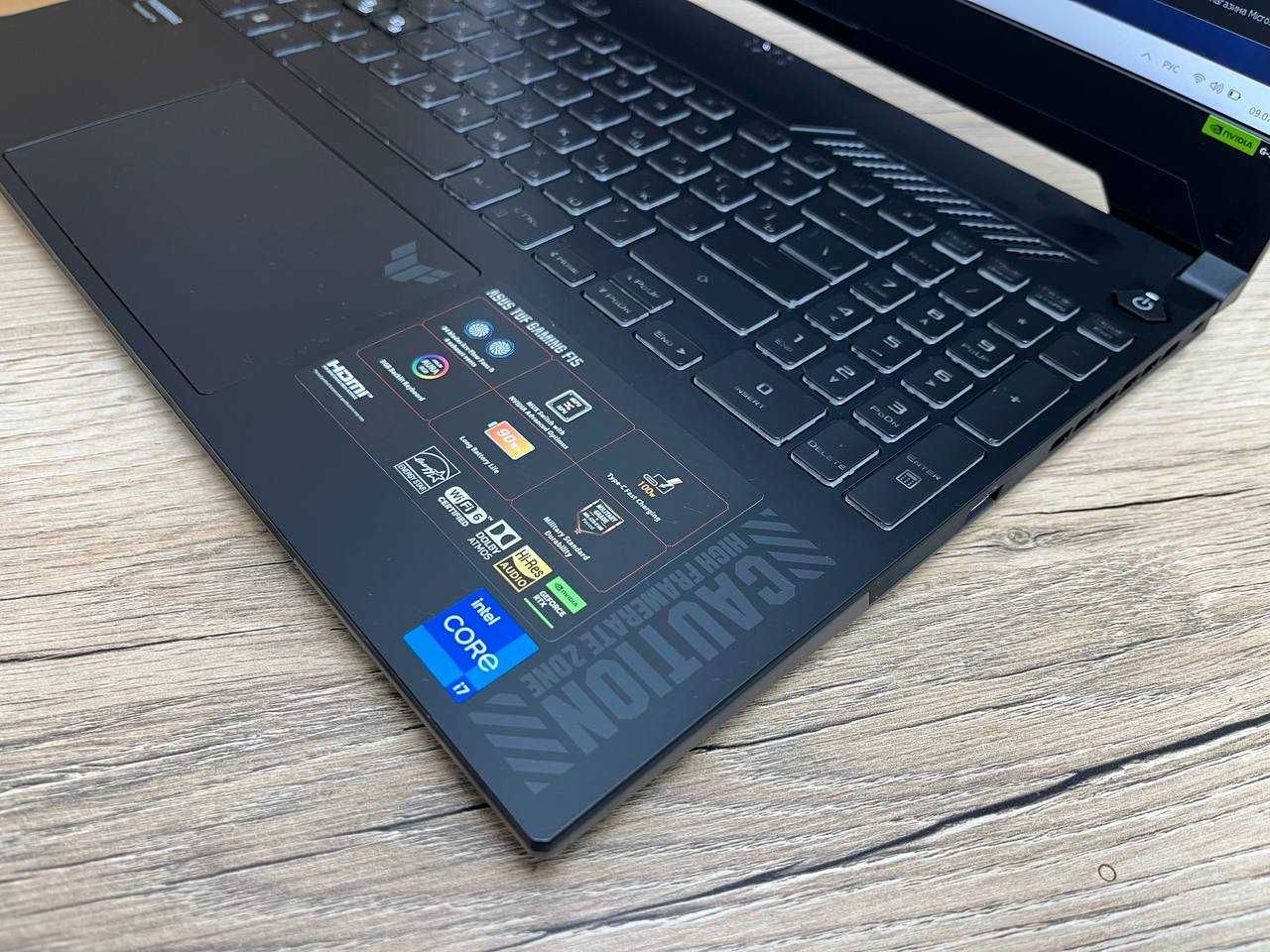ASUS TUF Core i7-13/ОЗУ16/SSD512/RTX4060-8гб/Жаңа!Новый!Гарантия!