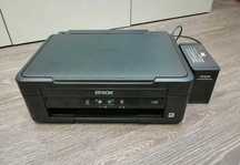 Цветной МФУ Epson L210 струйный принтер СНПЧ, А4 в хор. сост.