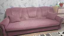 Продам диван и кресло раскладное, б/у,  3+1