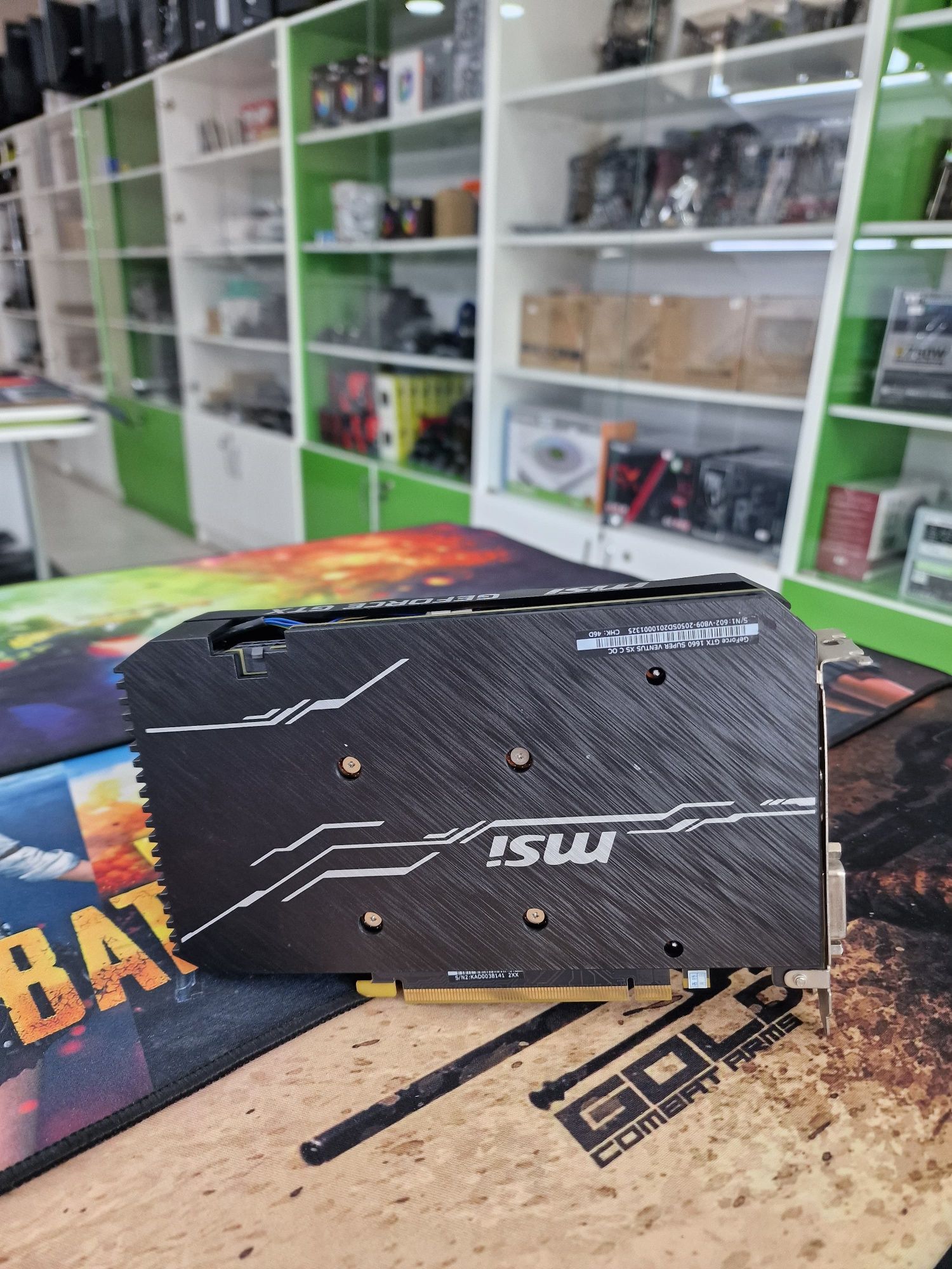 Продаётся видеокарта MSI 1660 Super 6GB