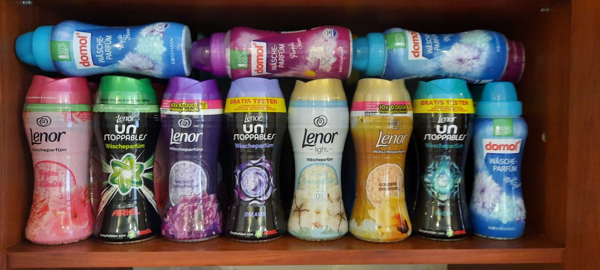 Парфюм для белья Lenor. Гранулы