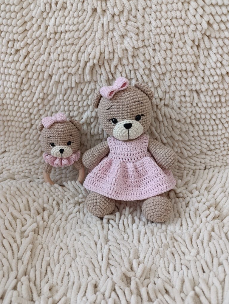 Вязанные крючком игрушки
