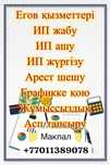 Услуги Е-гов, ведение ИП, Банкротство