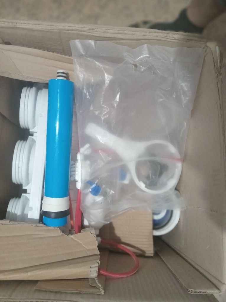 Продам новый 5 ти ступенчатый фильтр для воды.
