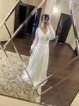 Нежное белое Платье на той узату кудалык