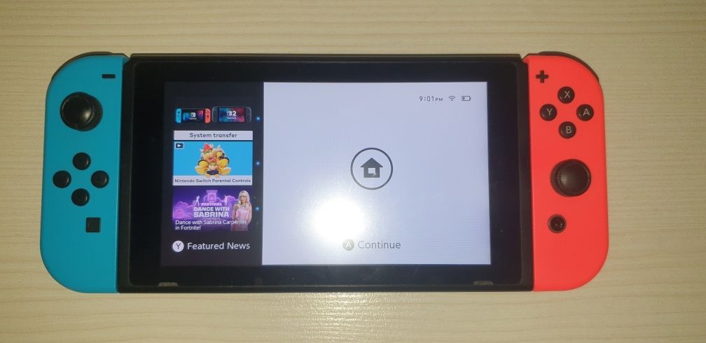 Nintendo Switch полный комплект