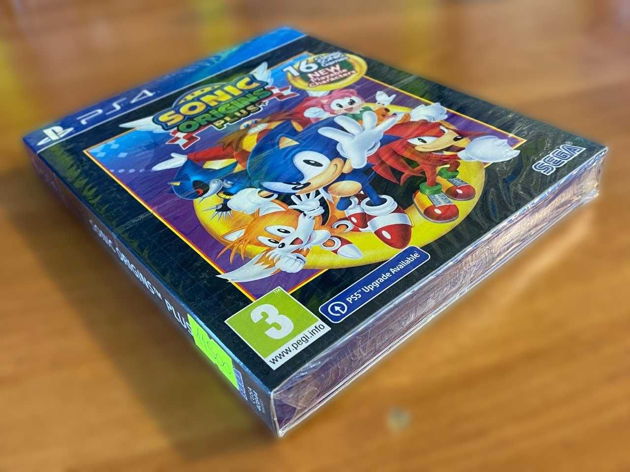 Новый диск Sonic Origins Plus PS4/PS5 Большой Выбор Игр