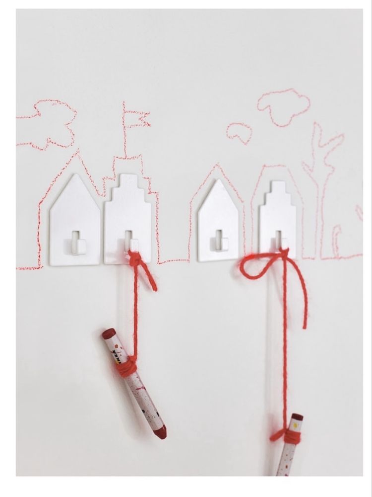 Дизайнерские металлические крючки IKEA