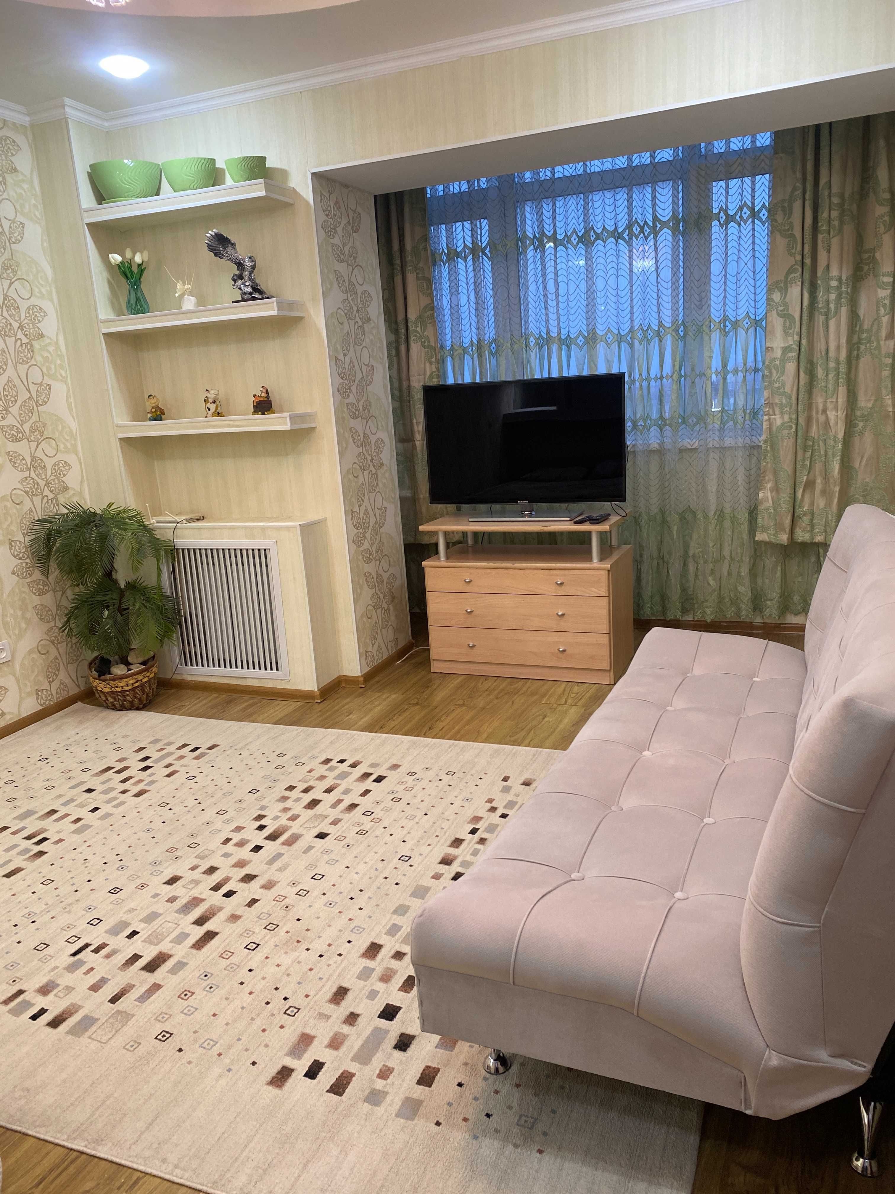 1 комн. кв. 12 мкр. WiFi , Smart tv