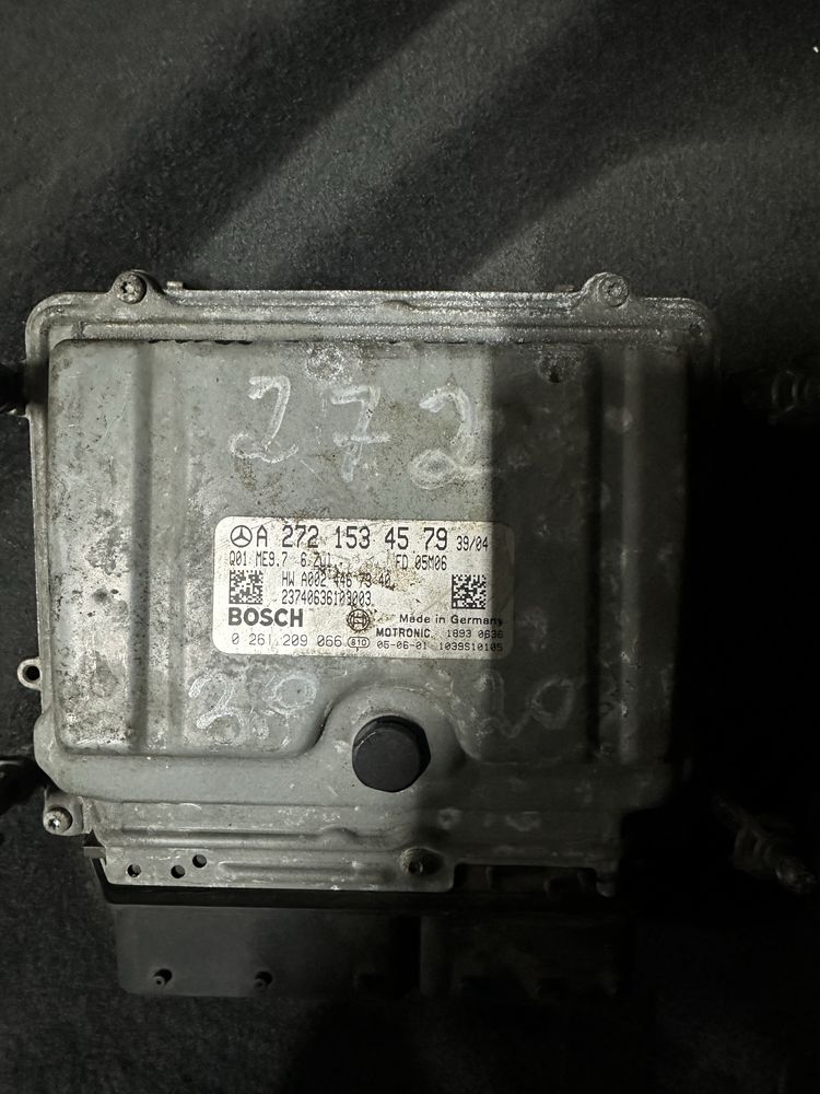 M273 эбу блок упровление двигательем  5.5 авторазбор мерседес бу запча