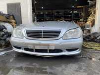 W220 лиса S55 авторазбор япония контрактный двигатель акпп бу запчасть