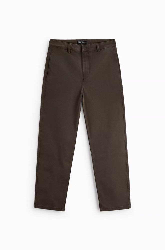 Брюки широкие ZARA