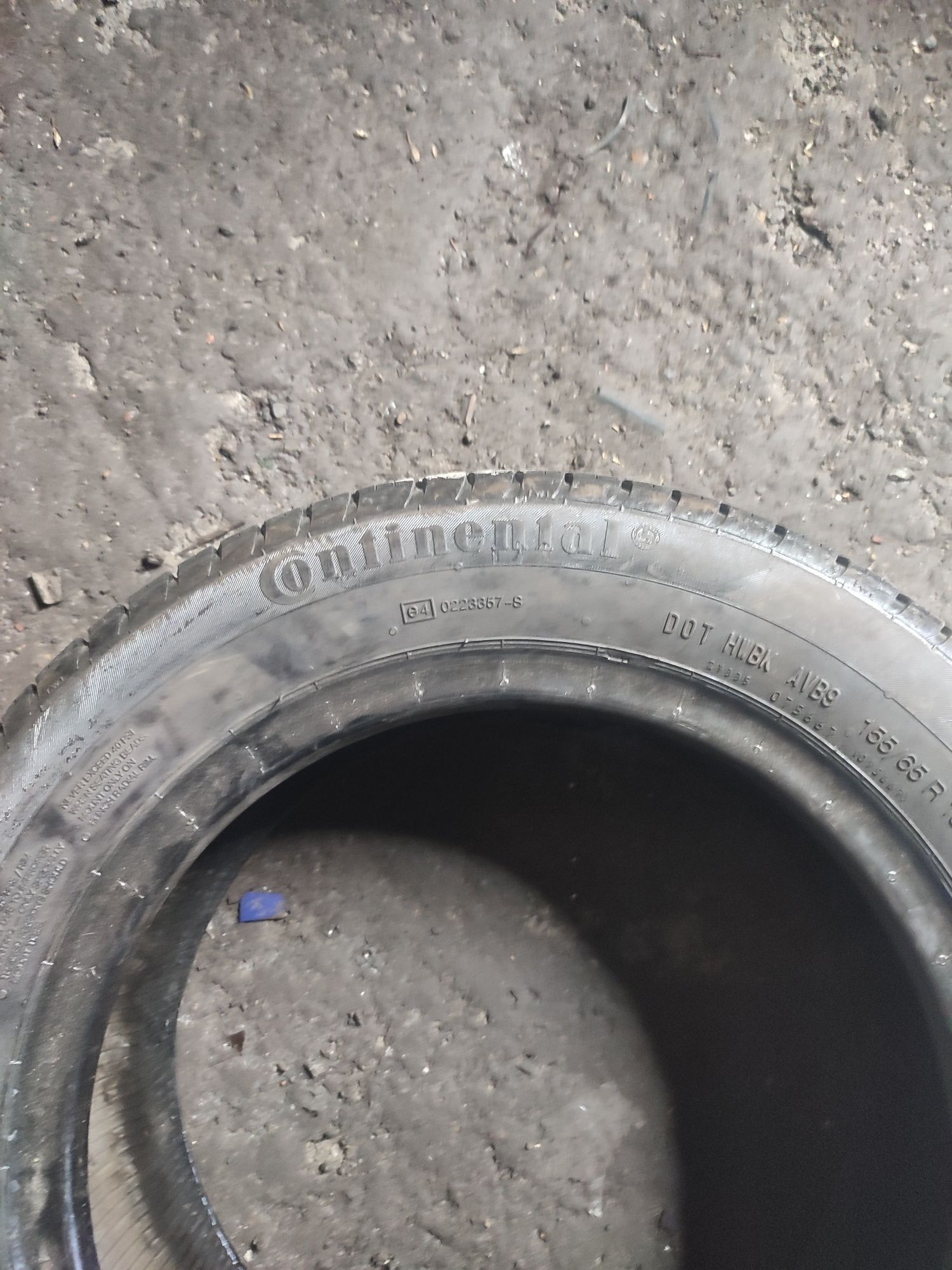 Шина безкамерка размер 155/65 R13