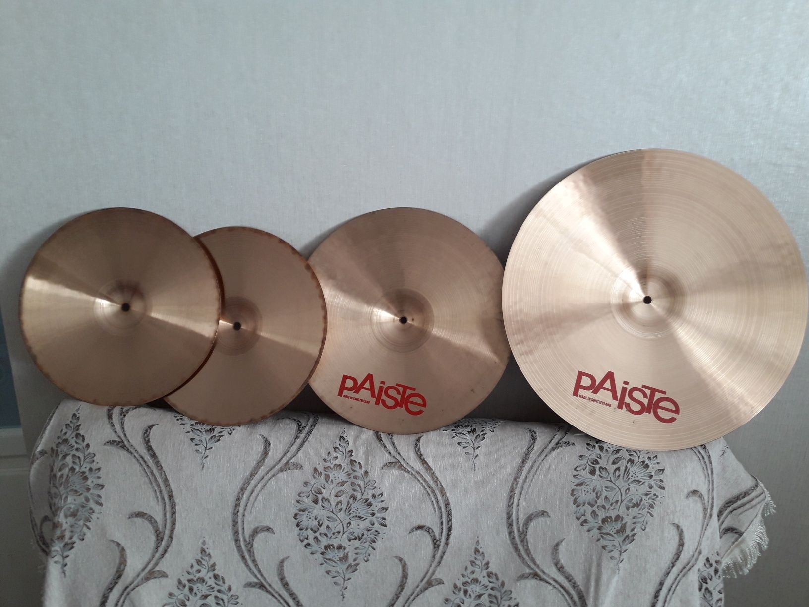 PAISTE 2002. Легендарные тарелки одни из лучших. Хет.14 креш 16 райд.