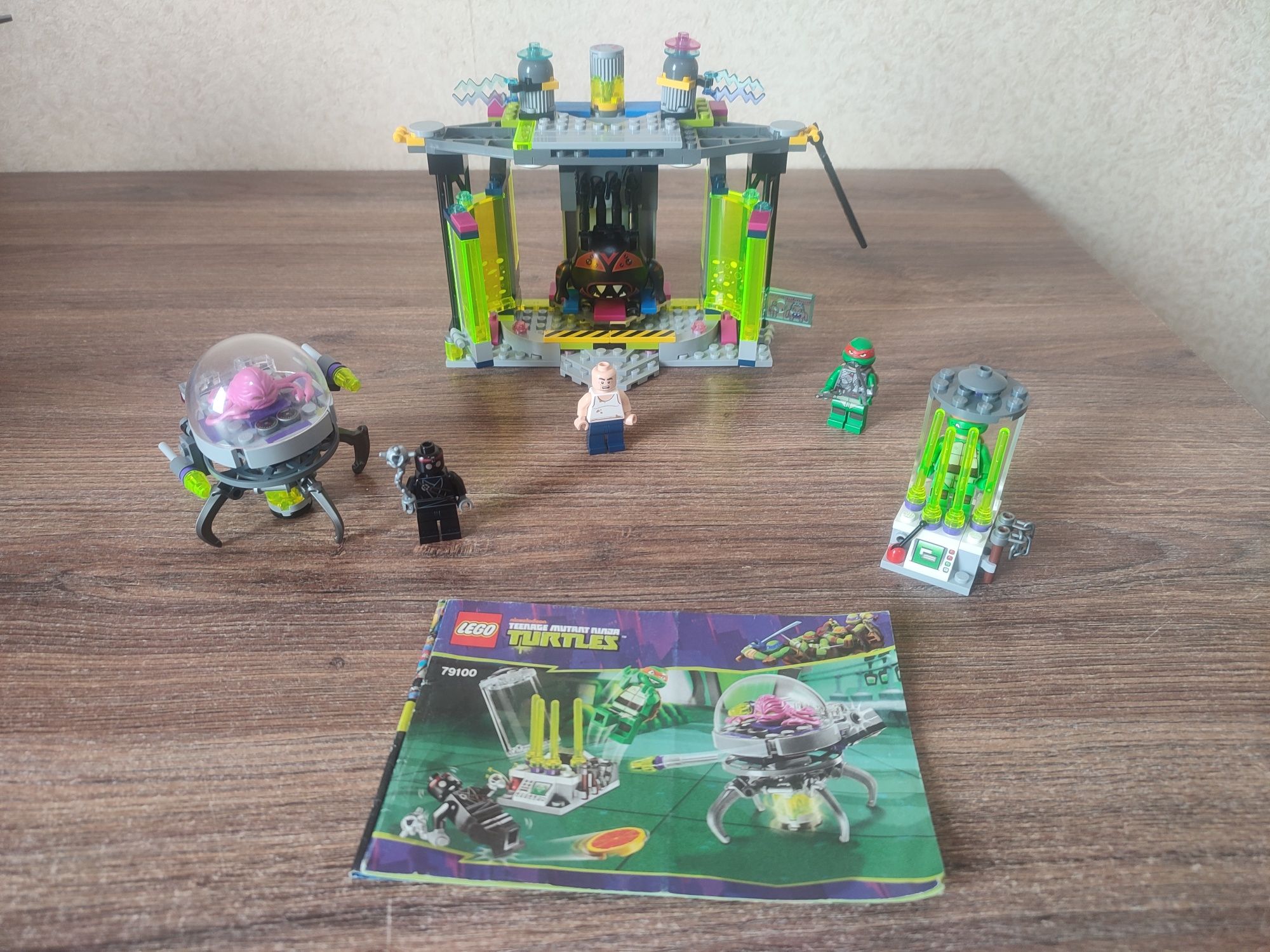 Конструктор Лего Lego черепашки ниндзя 2 набора 79100 и 79119 оригинал