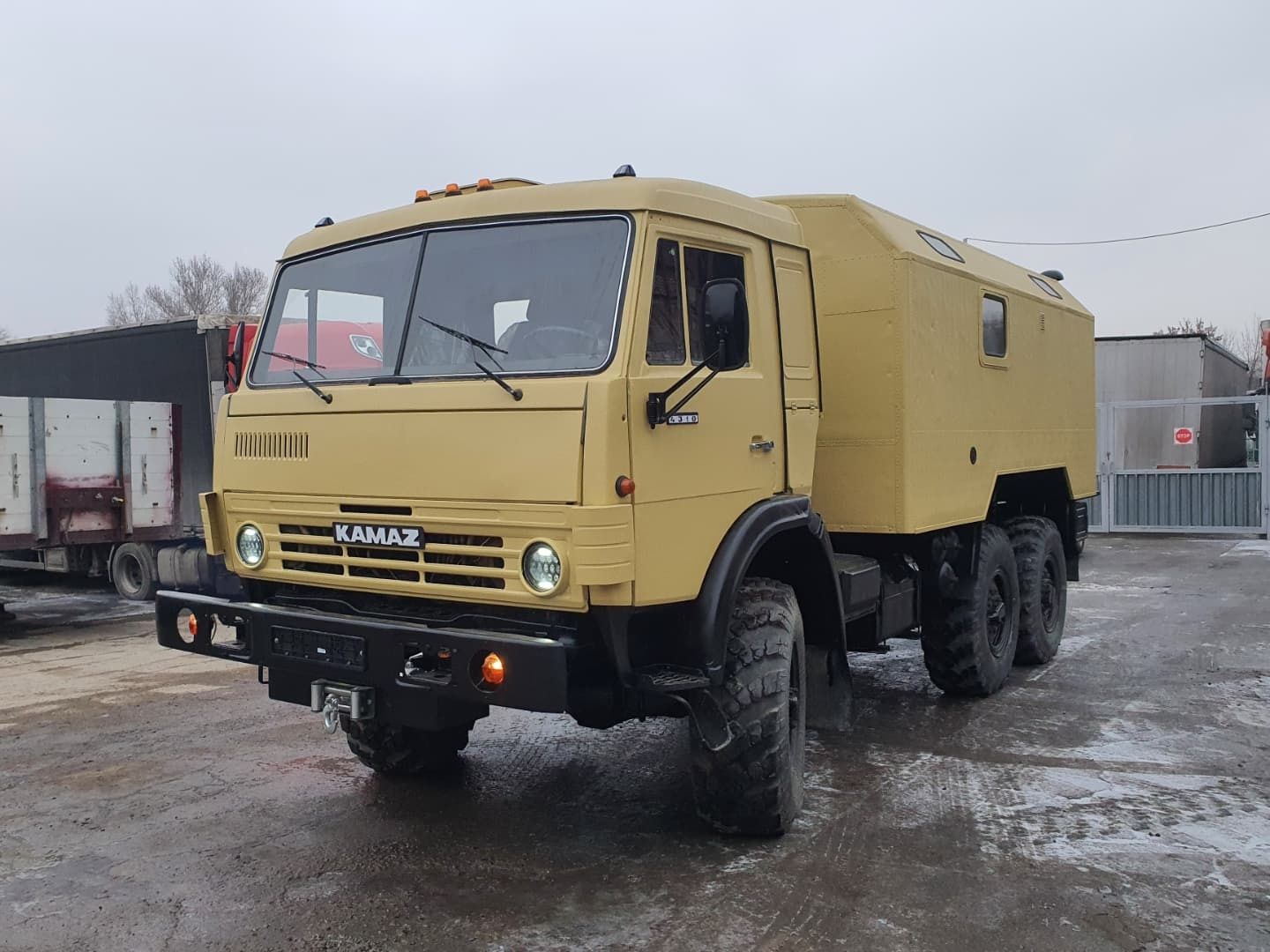 Автодом - дом на колёсах Камаз - читай описание