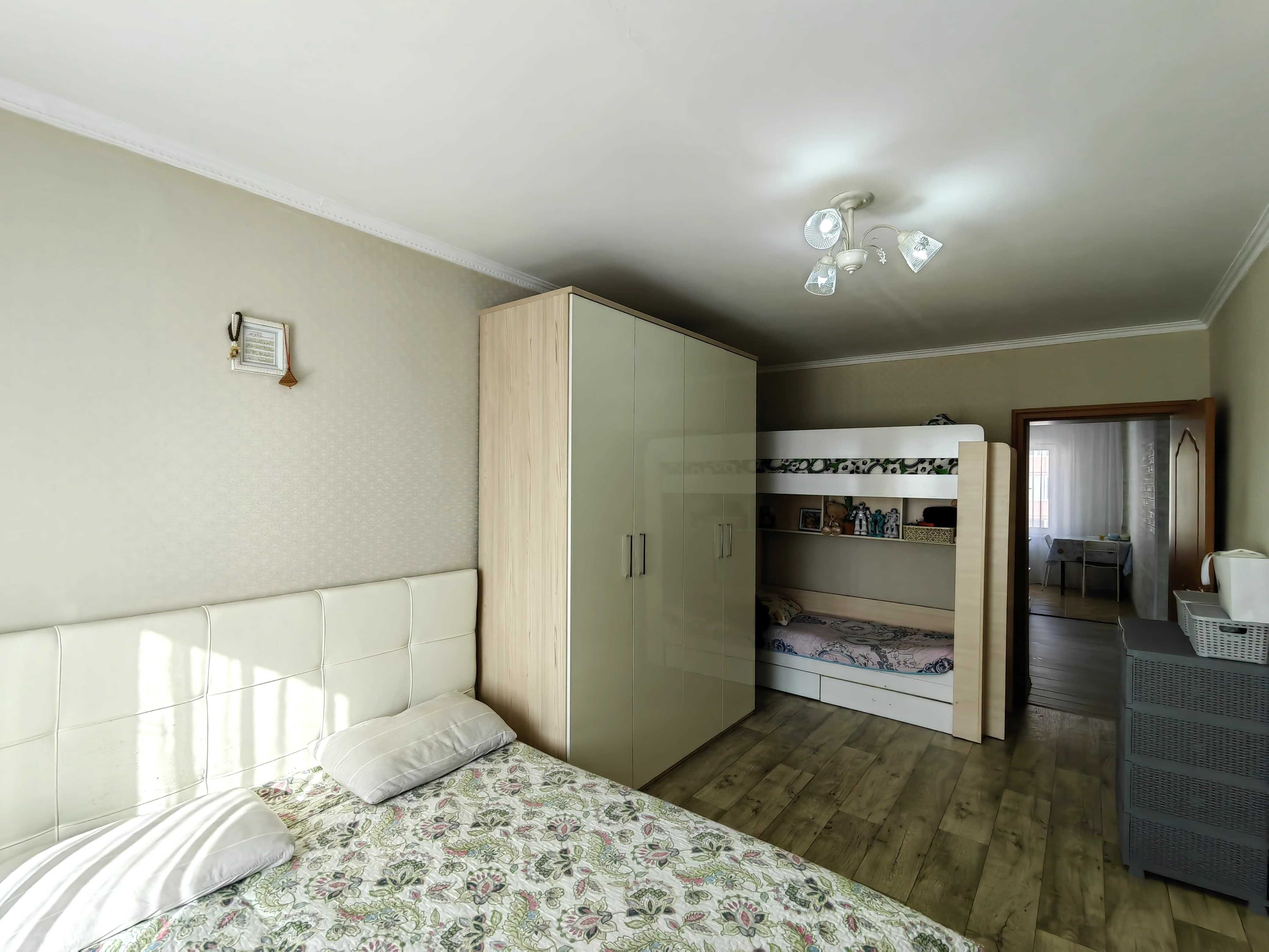 Улучшенная 2-комнатная квартира 54м² в городе ЖК Астана 7этаж 2007 г.п