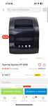 Принтер этикеток штрих кода печать на наклейках стикерах Xprinter 365b