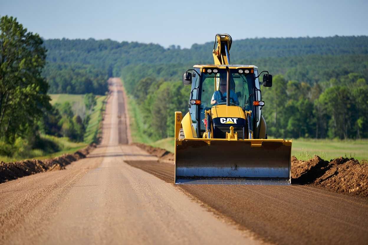 Услуги экскаватора-погрузчика CAT 428F2 в Таразе | Быстро и аккуратно