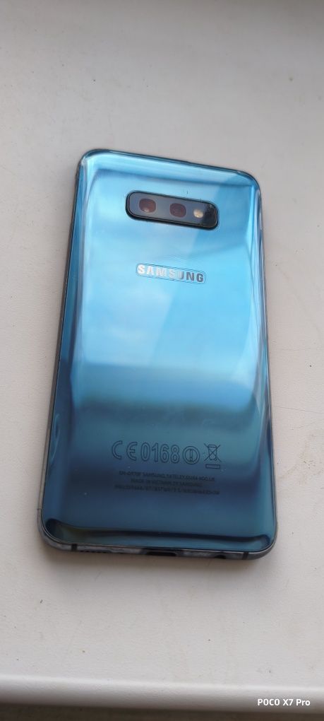 Samsung s10e синий 128гб