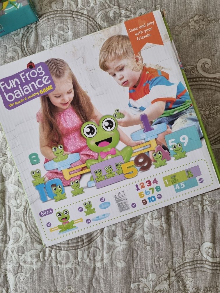 Обучающая счету настольная игра для детей Fun Frog Balance.

Prom
http